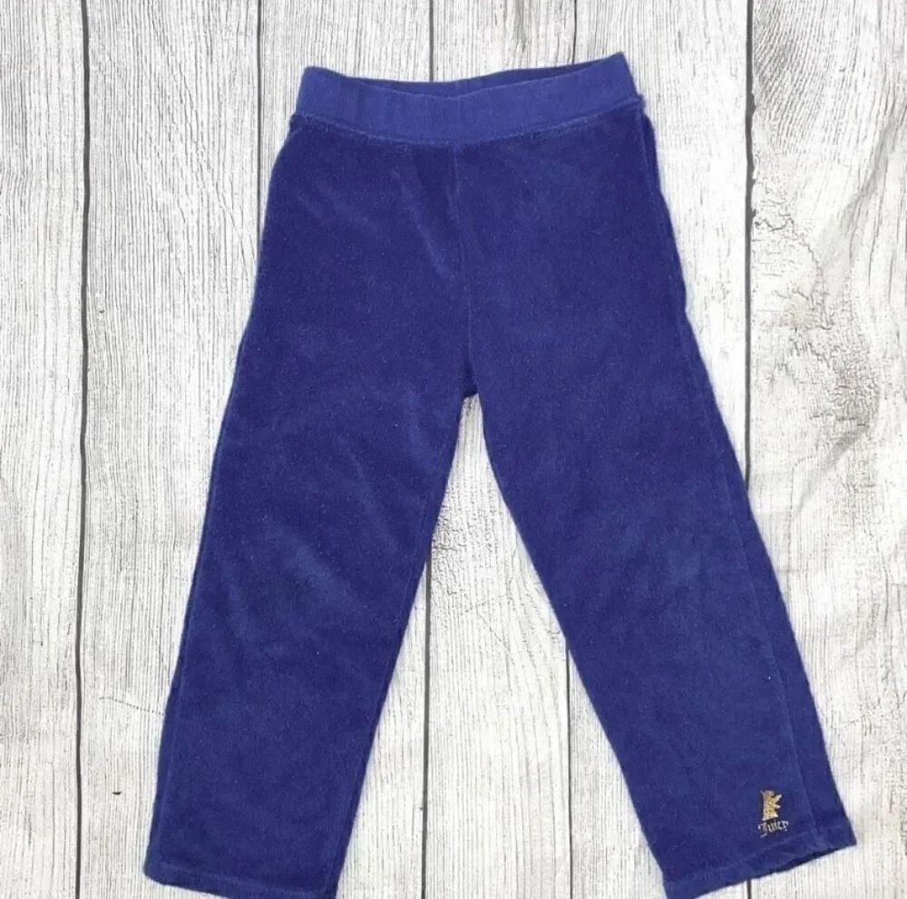 Juicy Couture girls terry pull on pants size 3T